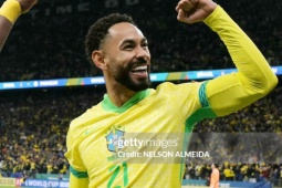 Tân binh MU ghi dấu ấn, Brazil thắng trận đầu thời Ancelotti và lấy vé World Cup