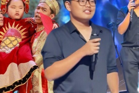 Không nhìn ra Bi Béo - con trai NSND Xuân Bắc trong hiện tại: Trổ mã cao to, râu ria trông "dừ" hơn tuổi thật