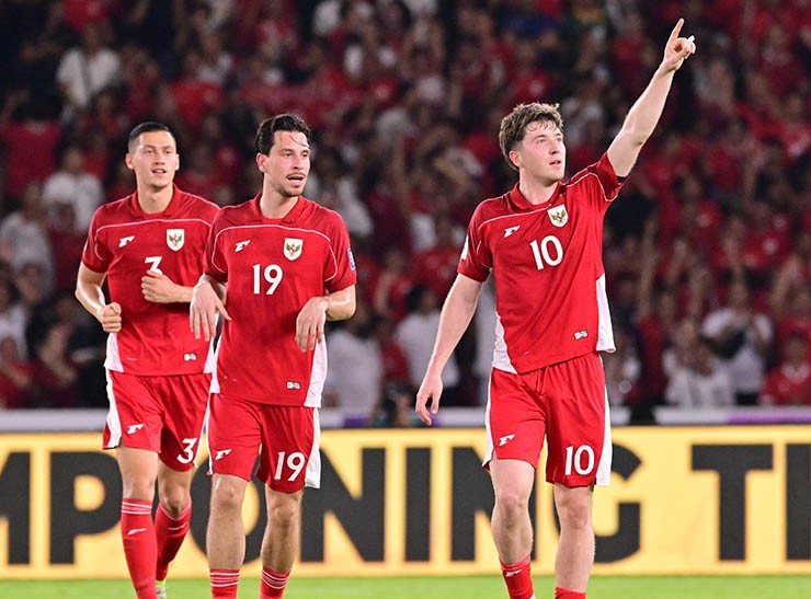 Indonesia mới đây thắng thuyết phục Trung Quốc ở vòng loại World Cup 2026 khu vực châu Á