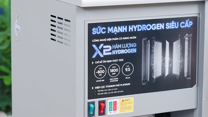 Nước Hydrogen ion kiềm của HyperS không chỉ tinh khiết mà còn có lợi cho sức khỏe người dùng.