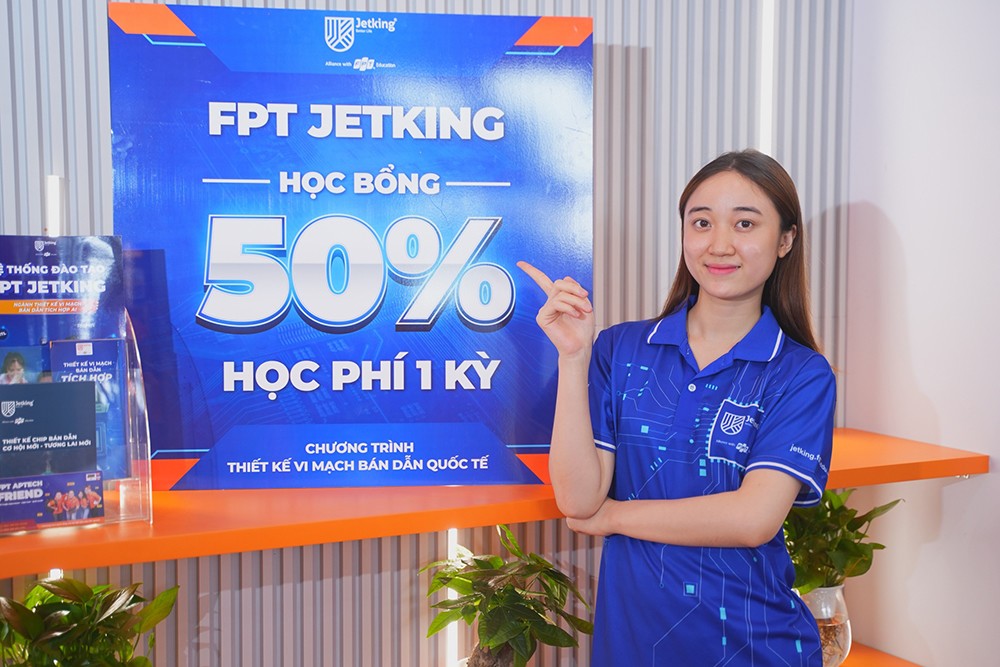 Ưu đãi học phí khi nhập học chương trình đào tạo Thiết kế vi mạch bán dẫn quốc tế