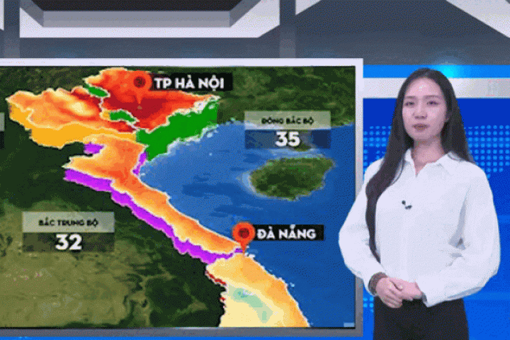 Thí sinh Hoa hậu Việt Nam thử làm MC thời tiết, tiếp viên hàng không