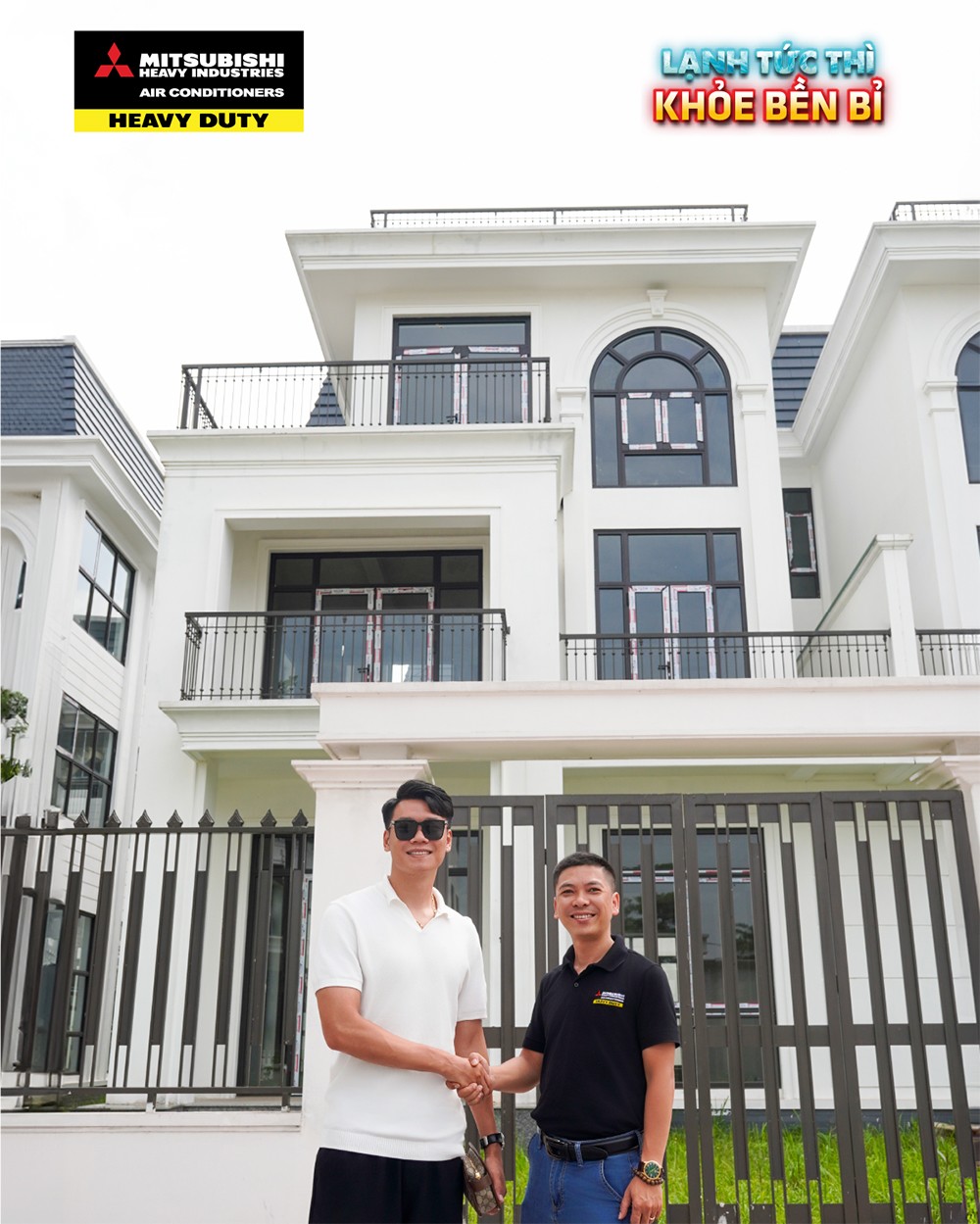Tuyển thủ quốc gia Việt Nam Nguyễn Thành Chung tin chọn Mitsubishi Heavy Industries: Lạnh tức thì - Khỏe bền bỉ - Chuẩn chất lượng Nhật!