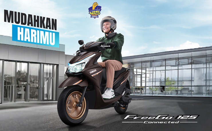 Yamaha FreeGO 125 2025 trình làng, bổ sung tính năng hiện đại, giá vẫn rẻ! - 1