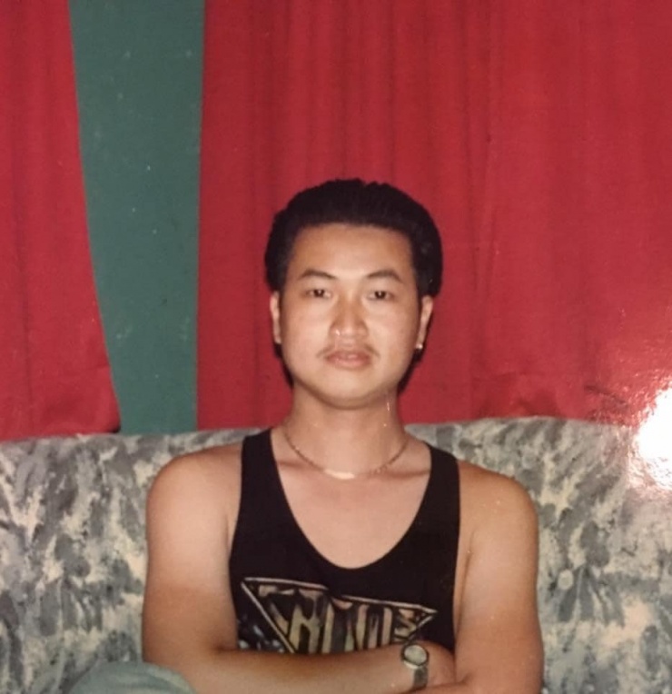 Minh Nhiên thời trẻ. Ảnh: Tư liệu