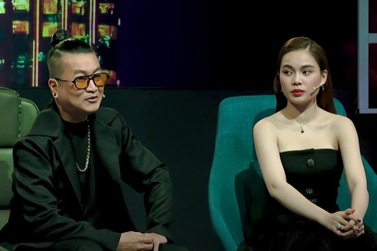 Minh Nhiên và học trò cũ - Giang Hồng Ngọc. Ảnh: Tư liệu
