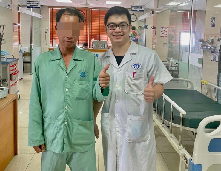 Người đàn ông 53 tuổi đột quỵ được cấp cứu thành công. Ảnh: BVĐK Phú Thọ.