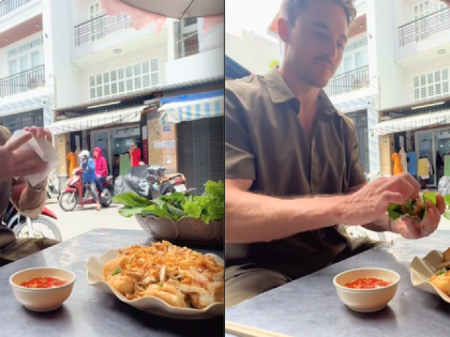 Khách Tây ăn thử 1 món bánh mì rất lạ ở Việt Nam, nhiều người Việt sửng sốt vì lần đầu nghe tên
