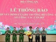 Phó Giám đốc Công an Phú Thọ nhận nhiệm vụ mới tại Bộ Công an