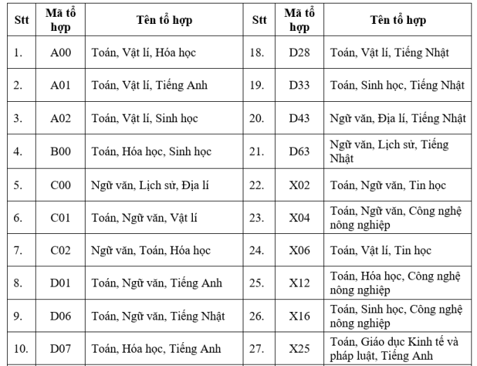 Đại học Việt Nhật xét hơn 30 tổ hợp, lần đầu có C00 - 1