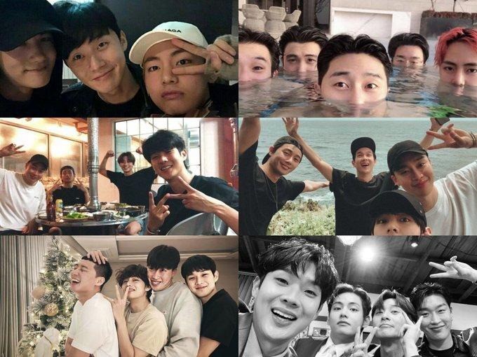 Wooga là hội bạn thân thiết nổi tiếng showbiz Hàn