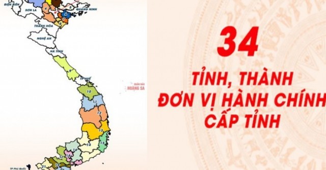 [Infographic] Tổng quan 34 tỉnh, thành phố trên...
