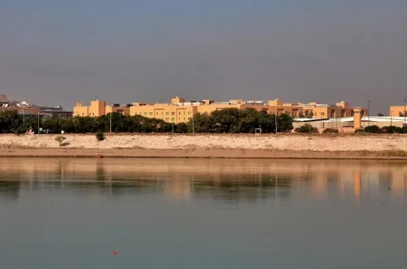 Đại sứ quán Mỹ tại Baghdad, Iraq. (Ảnh: AP)