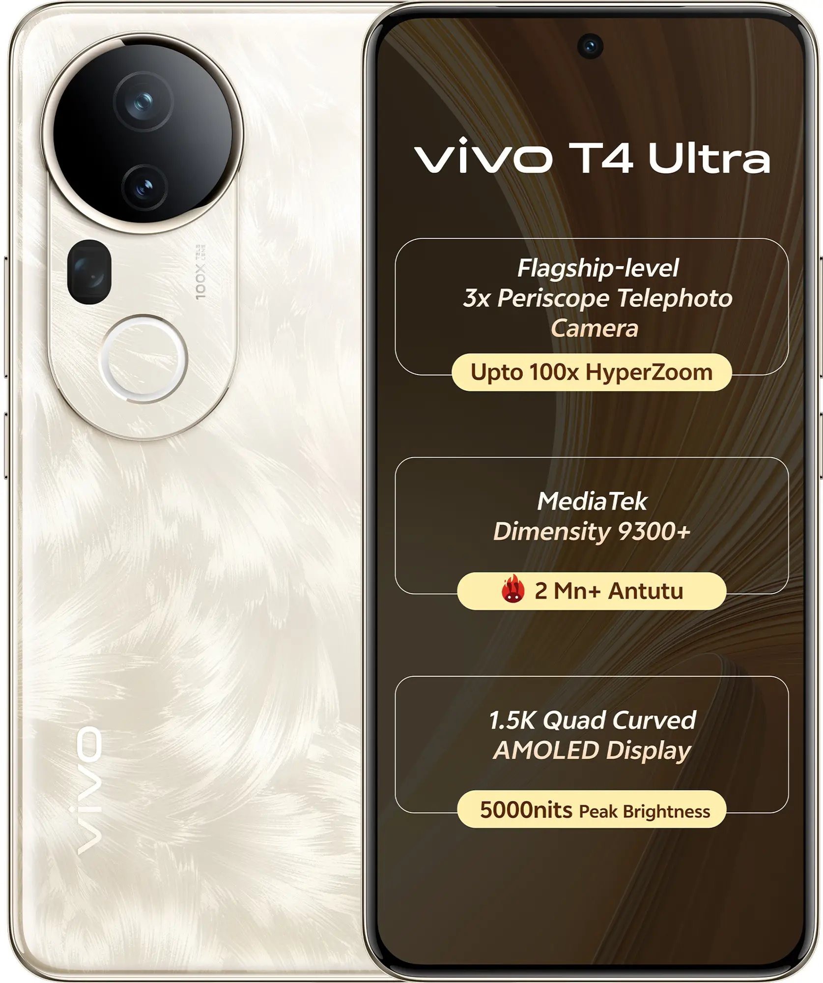 Vivo T4 Ultra 5G ra mắt: Màn hình 120Hz, chip Dimensity 9300+, giá từ 12,2 triệu đồng - 2
