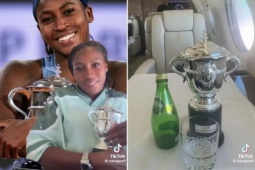 Gauff không bận tâm vì Sabalenka, khoe cúp Roland Garros khiến fan "bật ngửa"