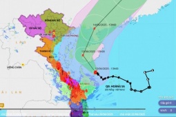 Bão số 1 đang mạnh lên, di chuyển ngược lên phía Bắc