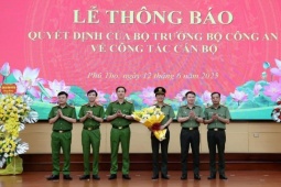 Phó Giám đốc Công an Phú Thọ nhận nhiệm vụ mới tại Bộ Công an