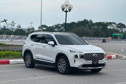 Hyundai Santa Fe máy dầu cũ bán lại với giá không tưởng