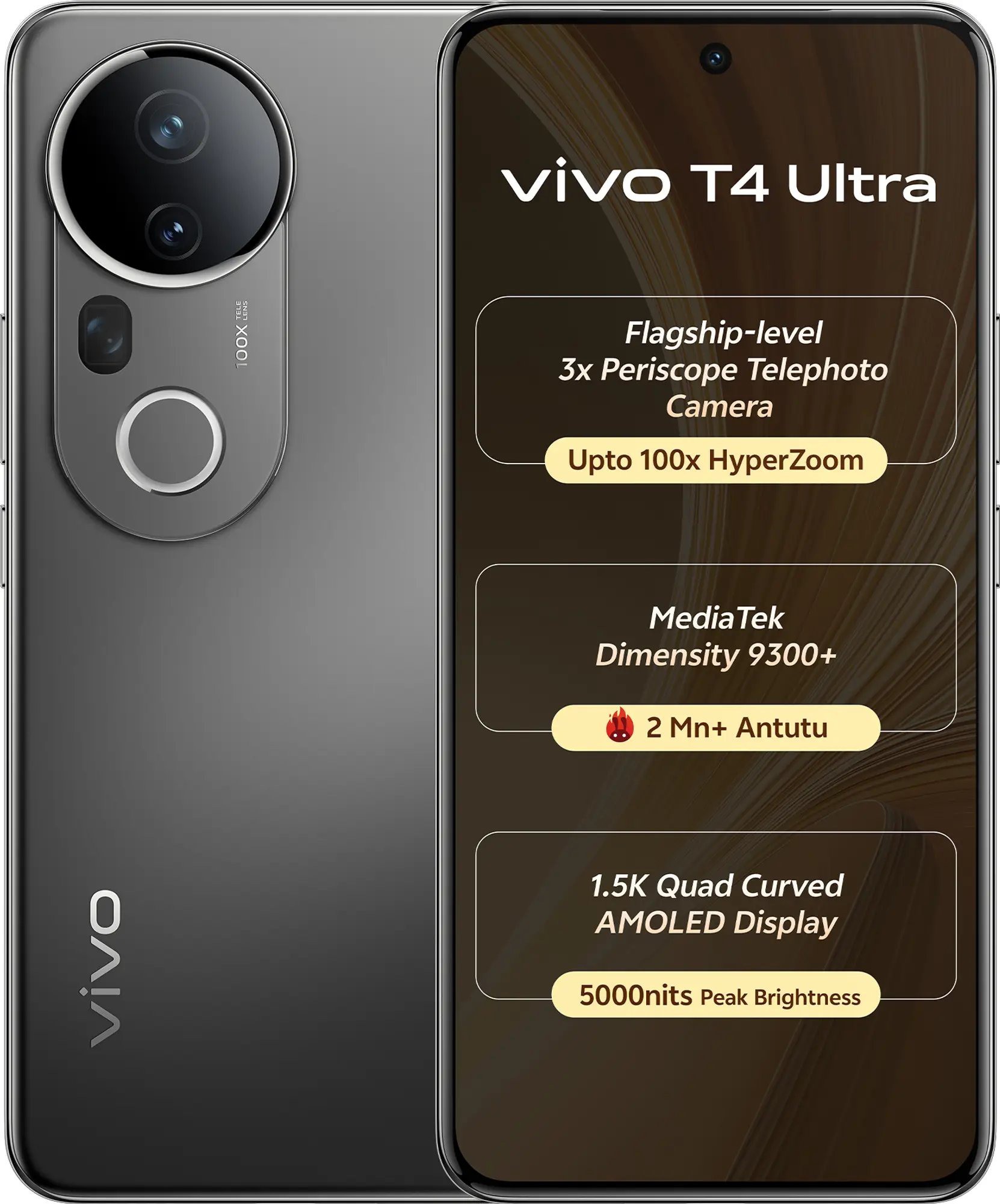 Vivo T4 Ultra 5G ra mắt: Màn hình 120Hz, chip Dimensity 9300+, giá từ 12,2 triệu đồng - 3