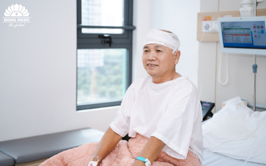 Bệnh nhân tỉnh táo, sức khỏe hồi phục tốt, xuất viện sau 5 ngày phẫu thuật