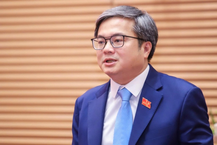 Tân Phó chủ tịch UBND TP Hà Nội - ông Trương Việt Dũng. Ảnh: V. Linh&nbsp;