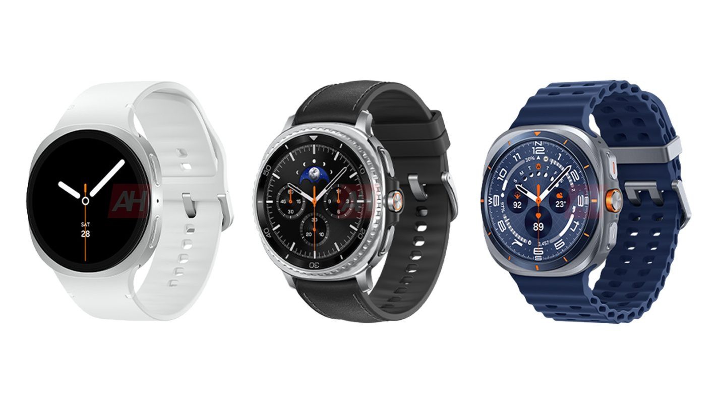 Galaxy Watch 8, Galaxy Watch 8 Classic và Galaxy Watch Ultra.
