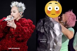 Lộ ảnh G-Dragon "khóa môi" đắm đuối 1 nhân vật, danh tính khiến dân mạng ngỡ ngàng!