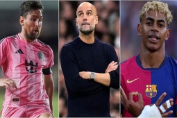 HLV Guardiola so sánh Yamal - Messi, fan Pháp đòi trao ngay Bóng vàng cho Dembele