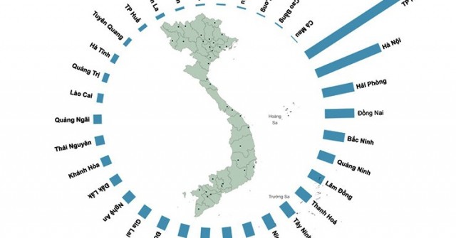 Bản đồ 34 tỉnh, thành sau sáp nhập