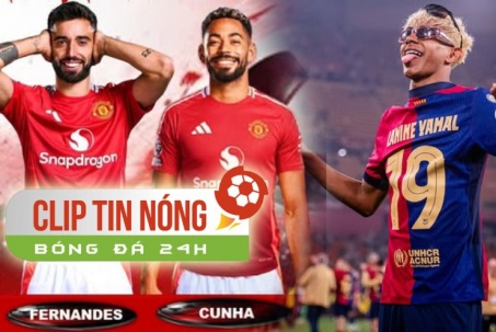 Barcelona bị ngầm chê lãng phí Yamal, Fernandes phải "hy sinh" vì tân binh MU (Clip tin nóng)