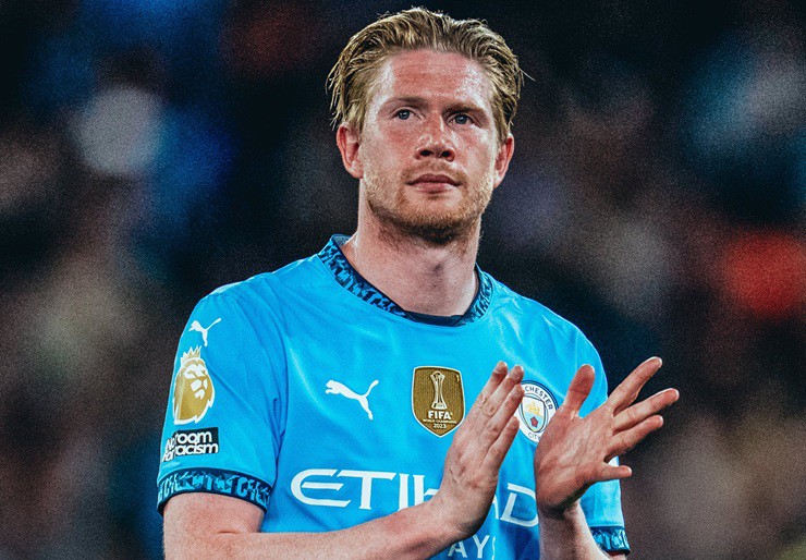 De Bruyne đã giành được 19 danh hiệu tại Man City
