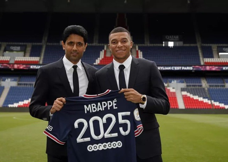Kylian Mbappe kiếm được số tiền lớn trong hợp đồng với PSG