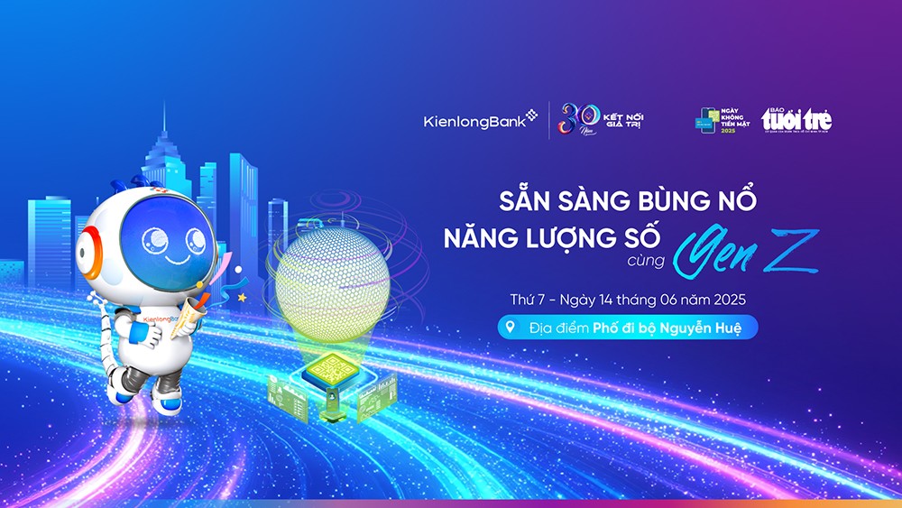 KienlongBank đồng hành cùng Ngày không tiền mặt 2025 với hệ sinh thái các sản phẩm, dịch vụ số
