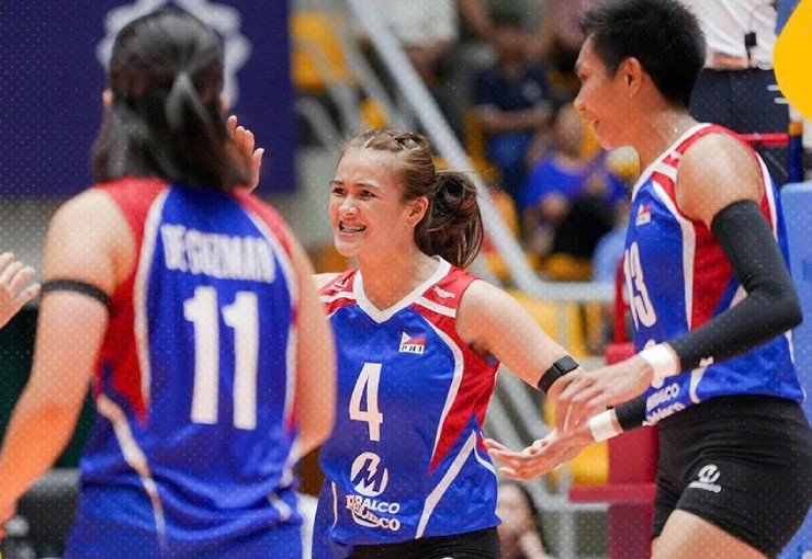 Philippines có lần đầu tiên vào chung kết bóng chuyền AVC Cup