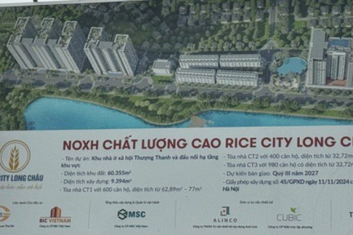 Hà Nội: Một dự án nhà ở xã hội có giá gây sốc