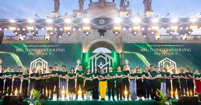 Thiên Phúc Group bùng nổ tại sự kiện Kick-Off Vinhomes Golden City