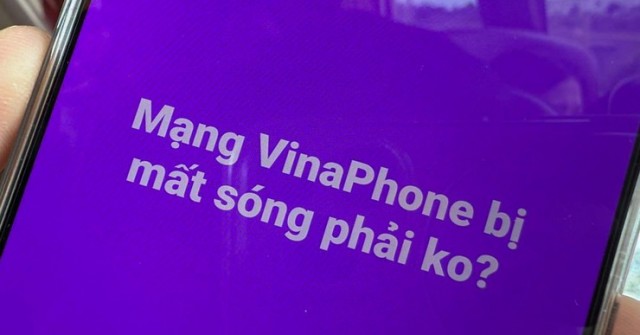 Nhiều thuê bao VinaPhone phản ánh bị mất sóng ngày 14/6