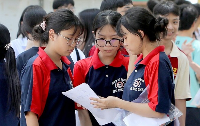 Thí sinh thi lớp 10 ở Vĩnh Phúc năm 2025. Ảnh: Website Sở Giáo dục và Đào tạo Vĩnh Phúc