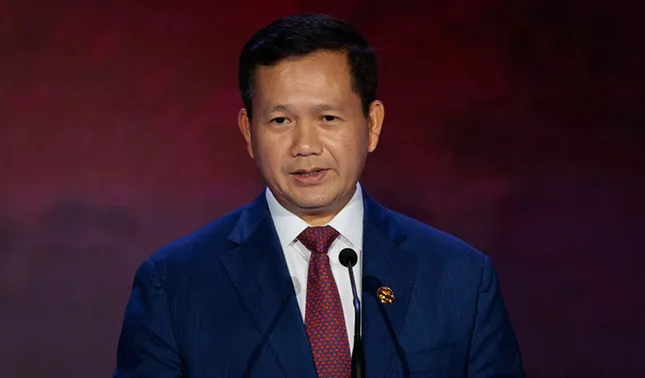 Thủ tướng Campuchia Hun Manet. (Ảnh: Khmer Times)