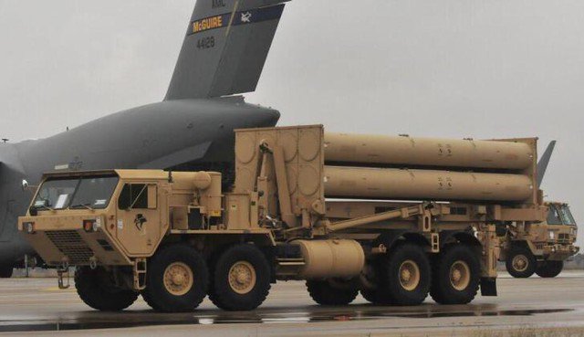 Hệ thống phòng thủ tên lửa tầm cao giai đoạn cuối THAAD. (Nguồn: MW)
