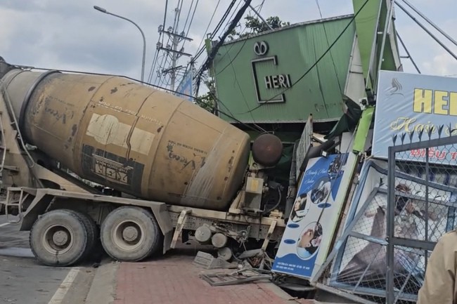 Hiện trường vụ tai nạn