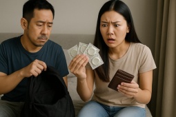 Phát hiện 4 bao cao su lạ trong ba lô bạn trai