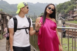 Thời trang của H ' Hen Niê khi mang bầu