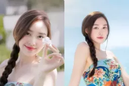 Á hậu làm mẹ tuổi đôi mươi, sở hữu làn da trắng phát sáng