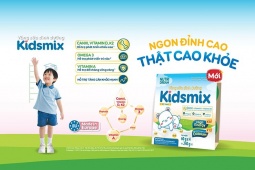 Kidsmix ra mắt váng sữa dinh dưỡng – Bắt xu hướng nuôi con thông minh