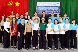 BAT Việt Nam và Hội LHPN Long An tổng kết chương trình hỗ trợ phụ nữ phát triển sinh kế