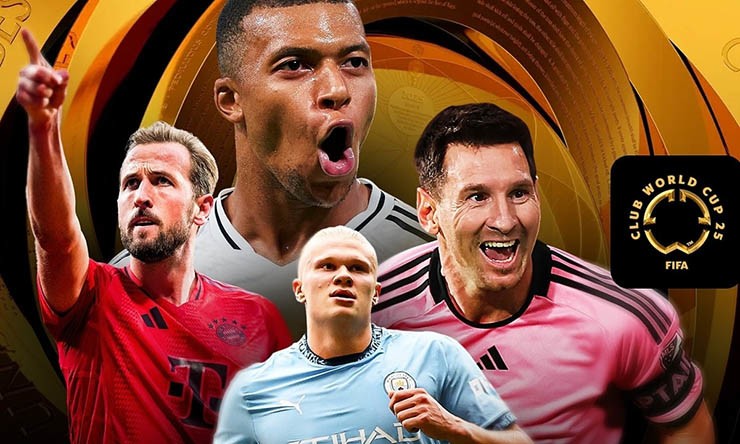 Ngoài Messi, trong top 5 còn có Haaland, Mbappe, Vinicius và Kane