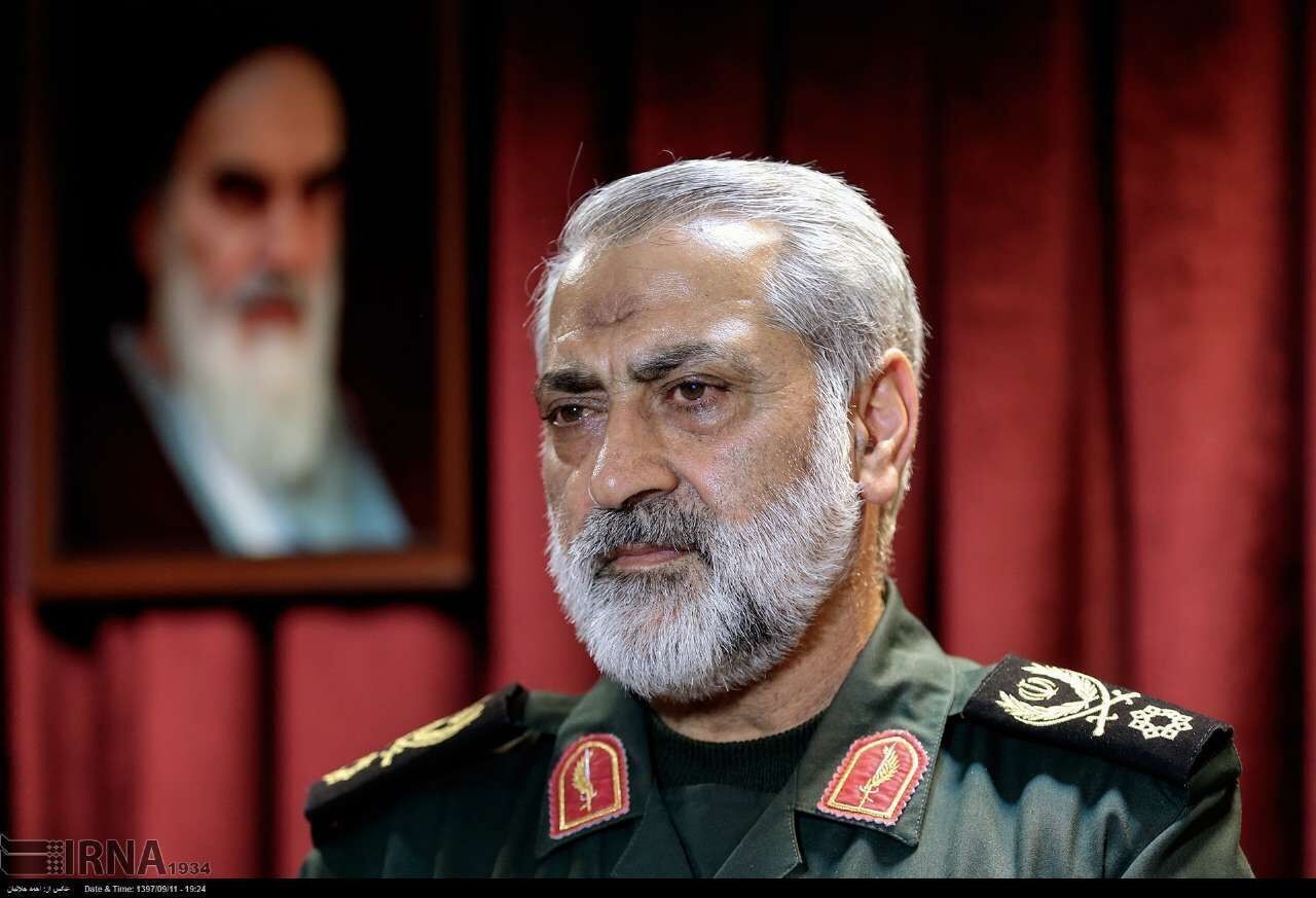 Thiếu tướng Abolfazl Shekarchi, phát ngôn viên lực lượng vũ trang Iran. Ảnh: IRNA