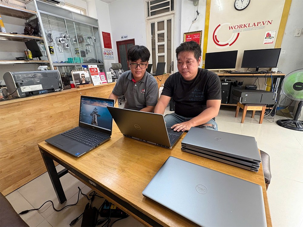 Máy luôn được test kỹ càng trước khi đưa đến tay người dùng