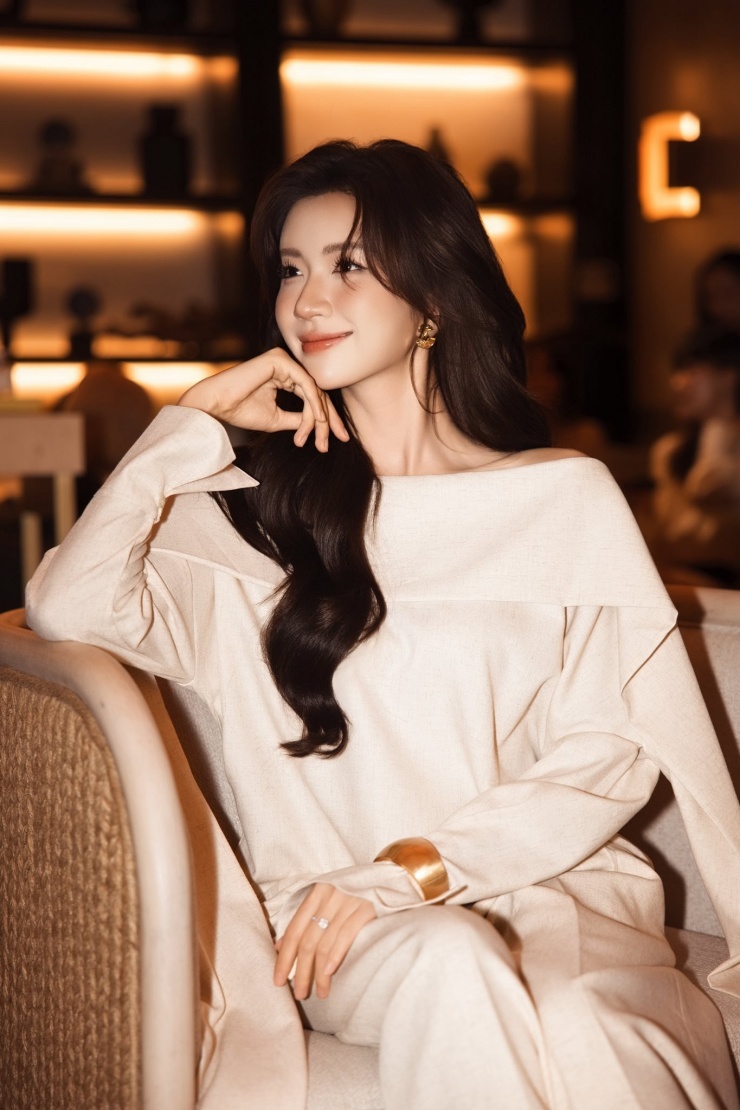 Đời thường sành điệu của Ngọc Huyền.&nbsp;